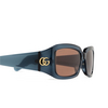 Gafas de sol Gucci GG1403S 003 blue - Miniatura del producto 3/4