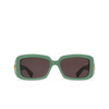 Lunettes de soleil Gucci GG1403S 004 green - Vignette du produit 1/5