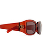 Gucci GG1403SK Sunglasses 003 burgundy - product thumbnail 3/4