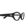 Gucci GG1405O Korrektionsbrillen 001 black - Produkt-Miniaturansicht 3/4