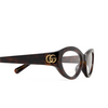 Gafas graduadas Gucci GG1405O 002 havana - Miniatura del producto 3/5