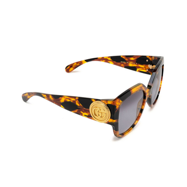 Gucci GG1407S Sunglasses 002 havana - three-quarters view