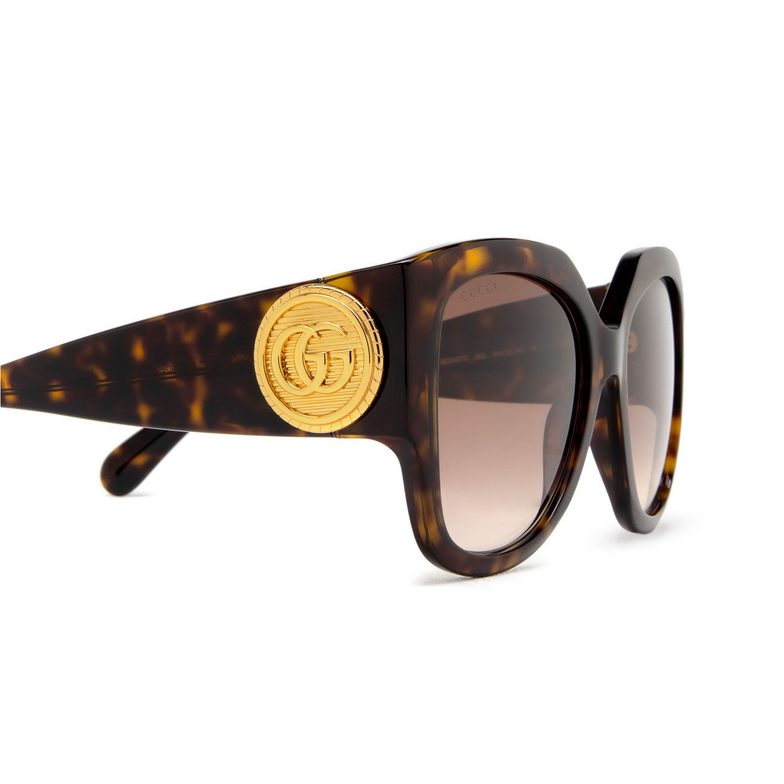 Gucci GG1407S Sunglasses 003 havana - 3/4
