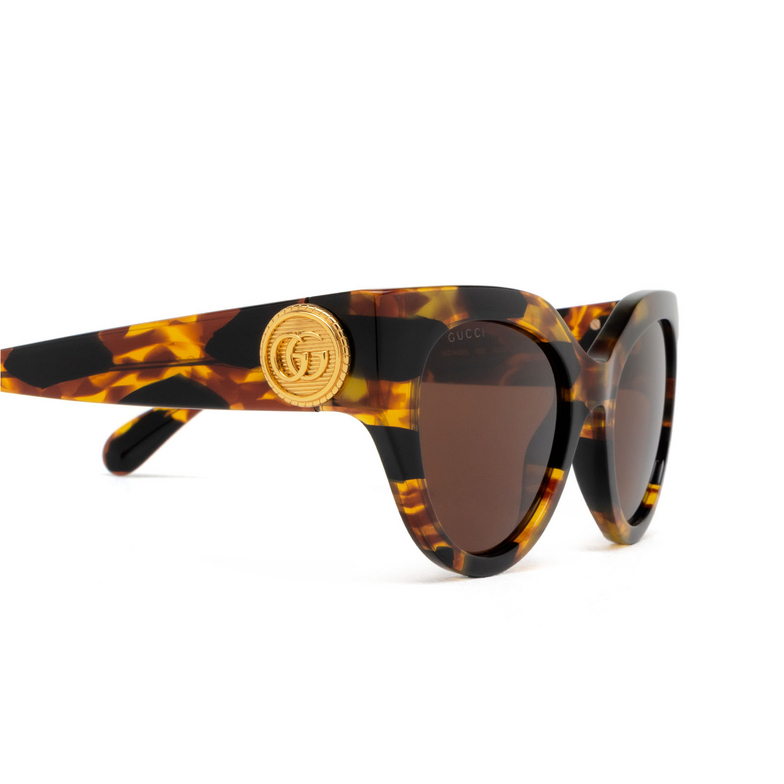 Gucci GG1408S Sunglasses 002 havana - 3/4