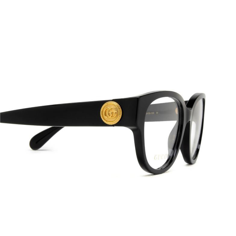 Gucci GG1411O Eyeglasses 004 black - 3/5