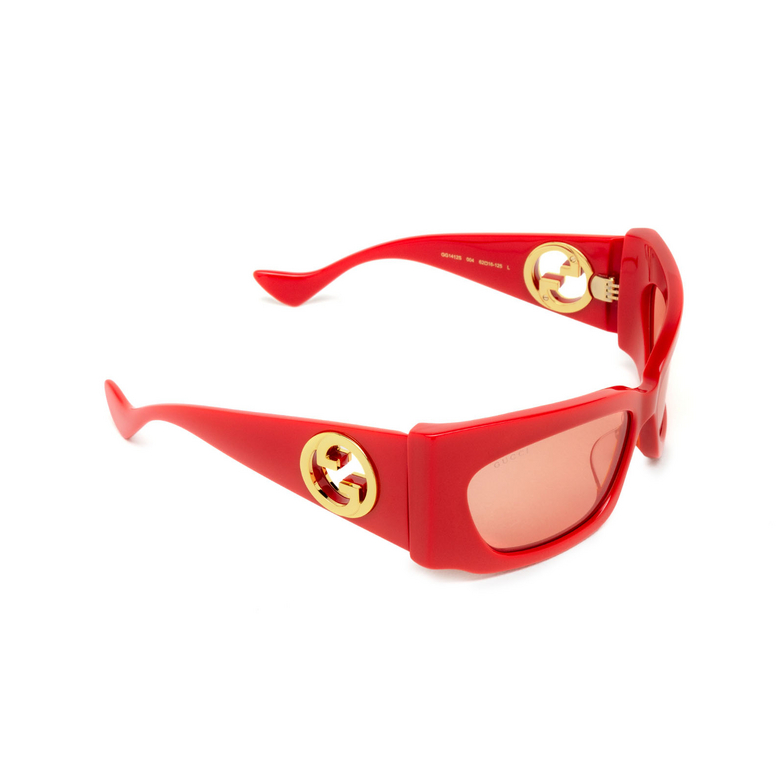 Gucci GG1412S Sunglasses 004 red - 2/4
