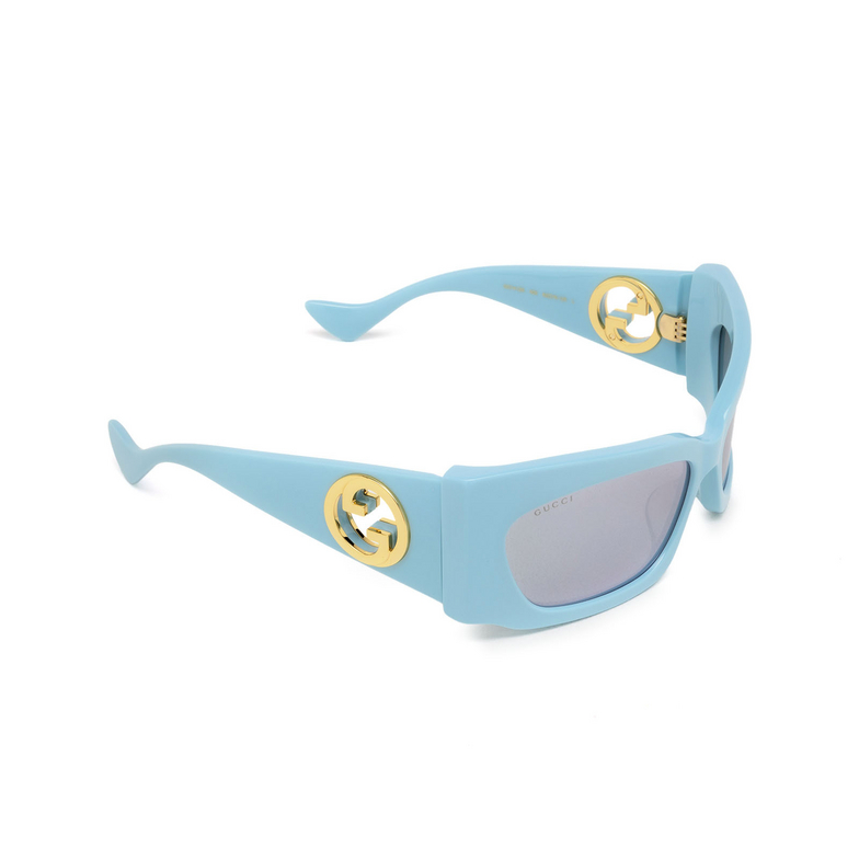 Gucci GG1412S Sunglasses 005 blue - 2/4