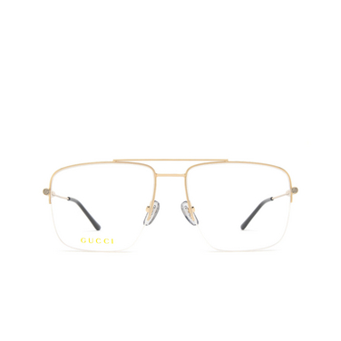Gucci GG1415O Korrektionsbrillen 001 gold - Vorderansicht