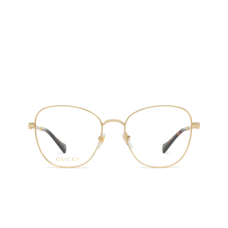 Gucci GG1418O Eyeglasses 001 gold - 1/5
