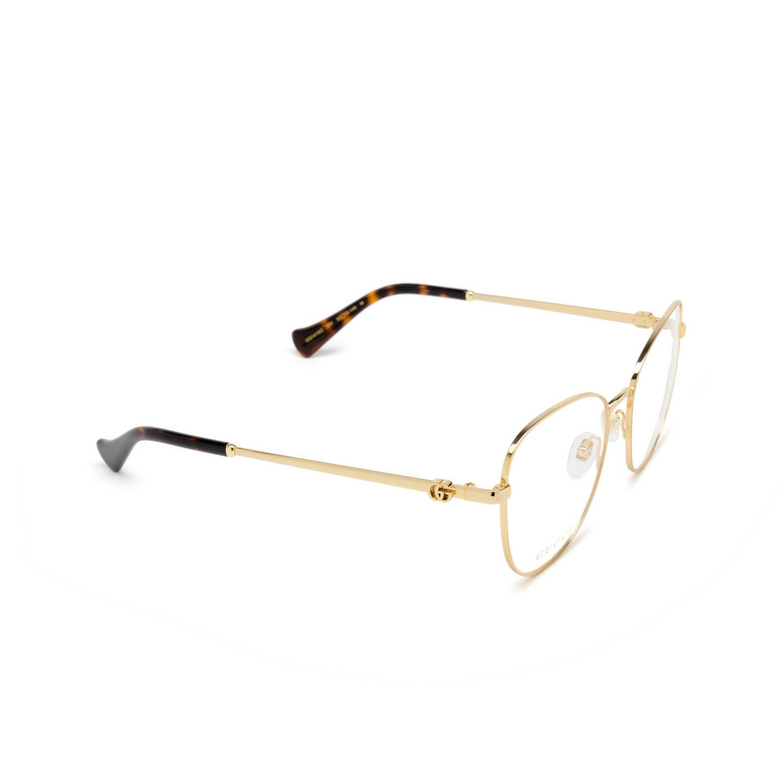Gucci GG1418O Eyeglasses 001 gold - 2/5