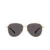 Gafas de sol Gucci GG1419S 001 gold - Miniatura del producto 1/4