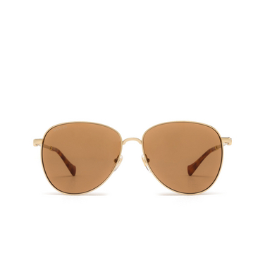 Gucci GG1419S Sunglasses 002 gold - front view