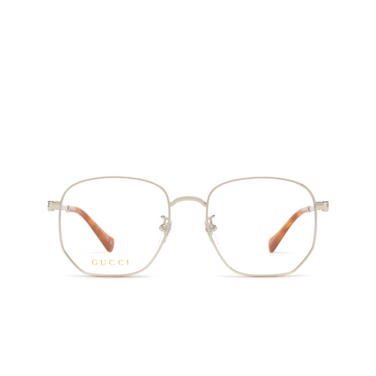 Gucci GG1420OK Eyeglasses 002 silver - front view