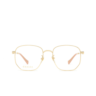 Gucci GG1420OK Eyeglasses 003 gold - front view