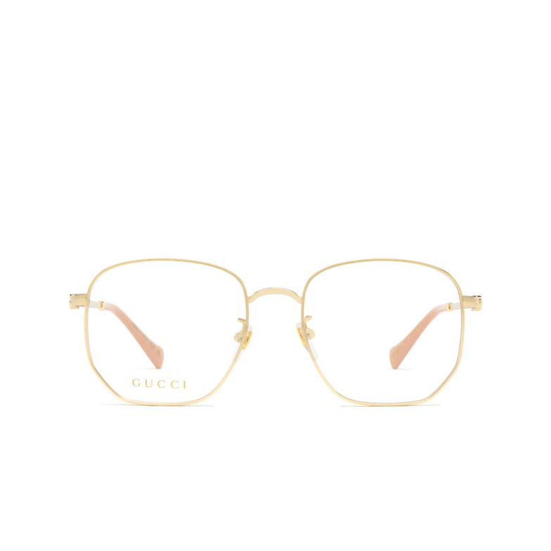 Gucci GG1420OK Eyeglasses 003 gold - 1/5