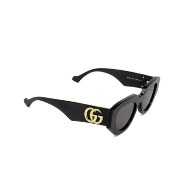 Gucci GG1421S Sunglasses 001 black - three-quarters view