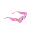 Occhiali da sole Gucci GG1421S 004 pink - anteprima prodotto 2/5