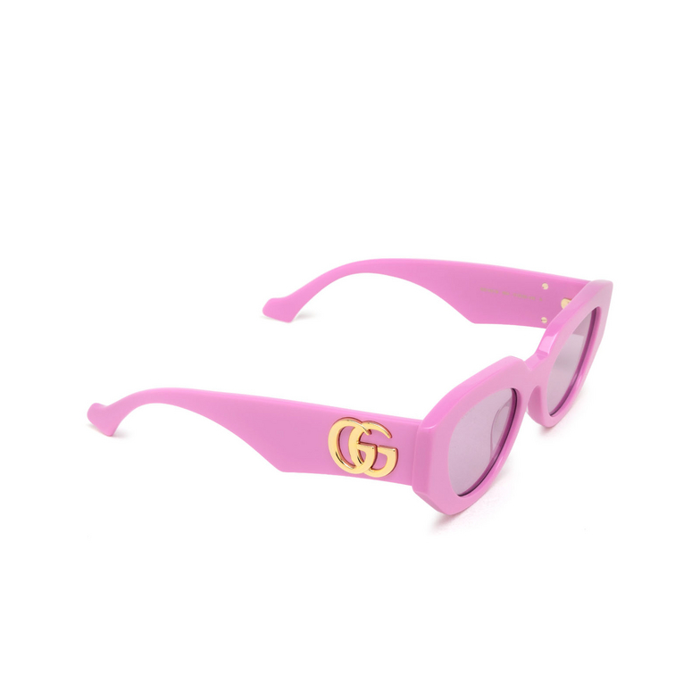Occhiali da sole Gucci GG1421S 004 pink - 2/5