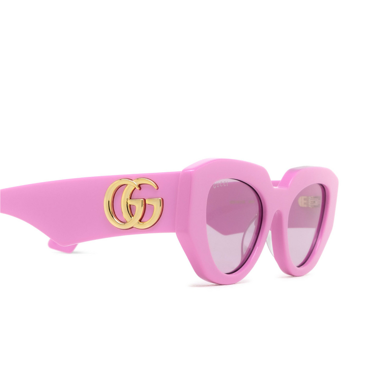 Occhiali da sole Gucci GG1421S 004 pink - 3/5