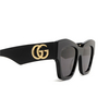 Gucci GG1422S Sunglasses 001 black - product thumbnail 3/5