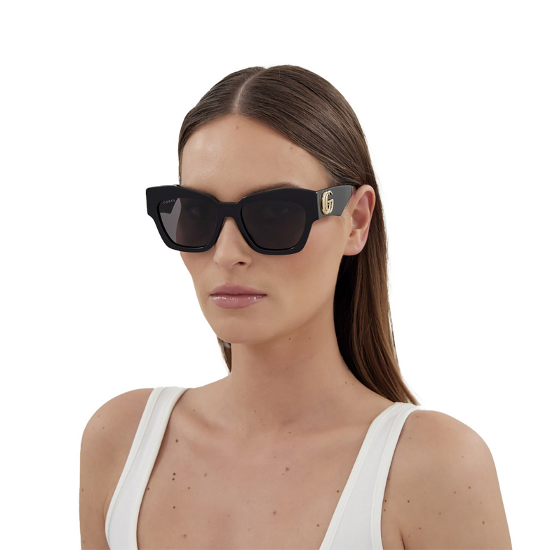 Gucci GG1422S Sunglasses 001 black - 5/5