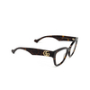 Gucci GG1424O Korrektionsbrillen 006 havana - Produkt-Miniaturansicht 2/4