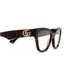 Gucci GG1424O Eyeglasses 006 havana - product thumbnail 3/4
