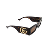 Occhiali da sole Gucci GG1425S 002 havana - anteprima prodotto 2/4