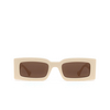 Gucci GG1425S Sunglasses 004 ivory - product thumbnail 1/4