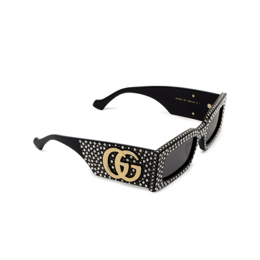 Gucci GG1425S Sonnenbrillen 005 black - Dreiviertelansicht