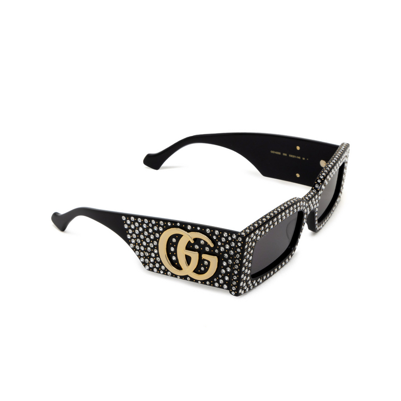 Gucci GG1425S Sunglasses 005 black - 2/5