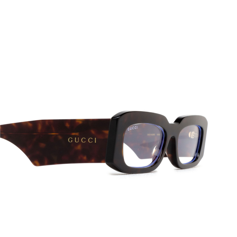 Gucci GG1426S Sunglasses 005 havana - 3/4