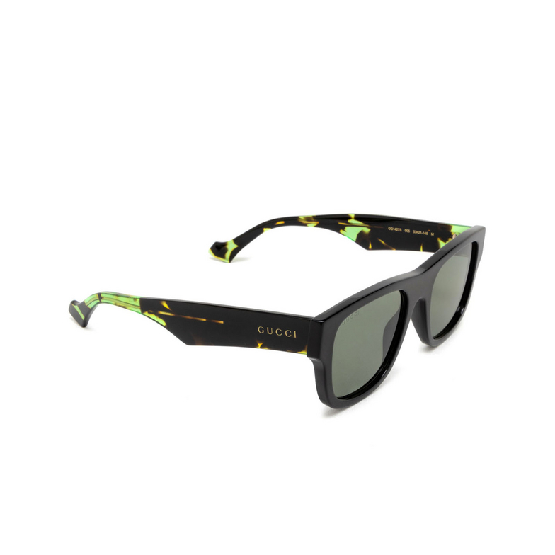 Gucci GG1427S Sunglasses 005 black - 2/4