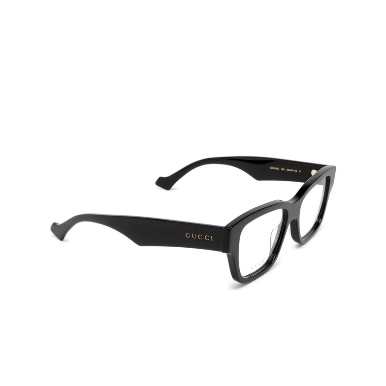 Gucci GG1428O Eyeglasses 001 black - 2/5