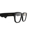 Occhiali da vista Gucci GG1428O 004 black - anteprima prodotto 3/4