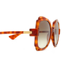Gucci GG1431S Sunglasses 002 havana - product thumbnail 3/4