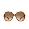 Gucci GG1432S Sunglasses 002 havana - product thumbnail 1/4