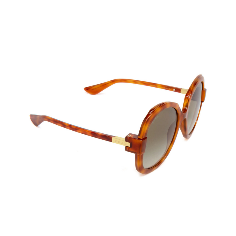 Gucci GG1432S Sunglasses 002 havana - 2/4