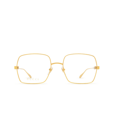 Gucci GG1434O Korrektionsbrillen 001 gold - Vorderansicht
