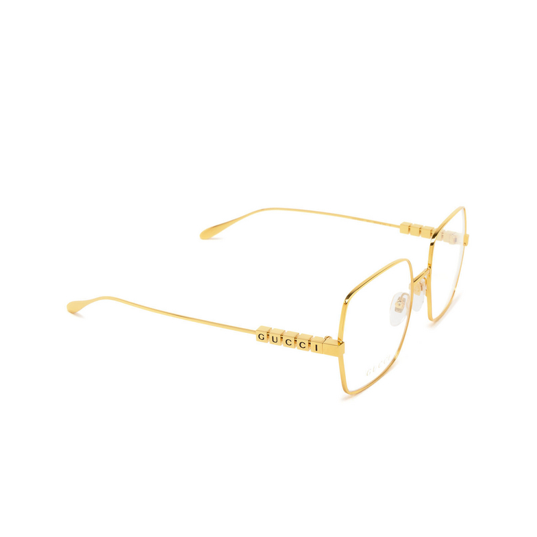 Gucci GG1434O Eyeglasses 001 gold - 2/4