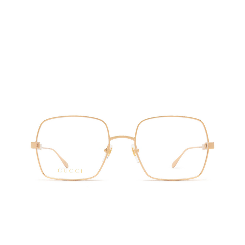 Gucci GG1434O Eyeglasses 002 gold - 1/5