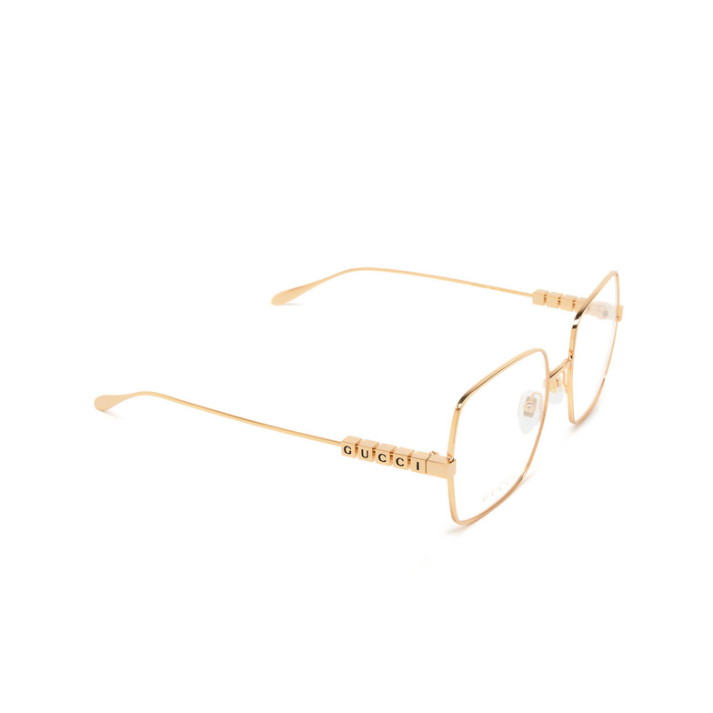 Gucci GG1434O Eyeglasses 002 gold - 2/5