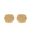 Gucci GG1434S Sunglasses 004 gold - product thumbnail 1/4