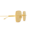 Gafas de sol Gucci GG1434S 004 gold - Miniatura del producto 3/4