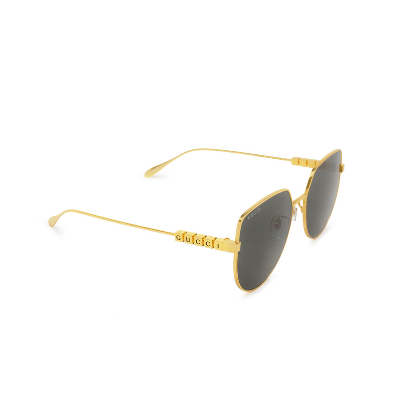 Gucci GG1435SA Sunglasses 001 gold - 2/4
