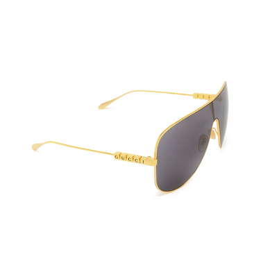 Gafas de sol Gucci GG1436S 001 gold - Vista tres cuartos