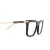 Gucci GG1438O Korrektionsbrillen 001 black - Produkt-Miniaturansicht 3/4