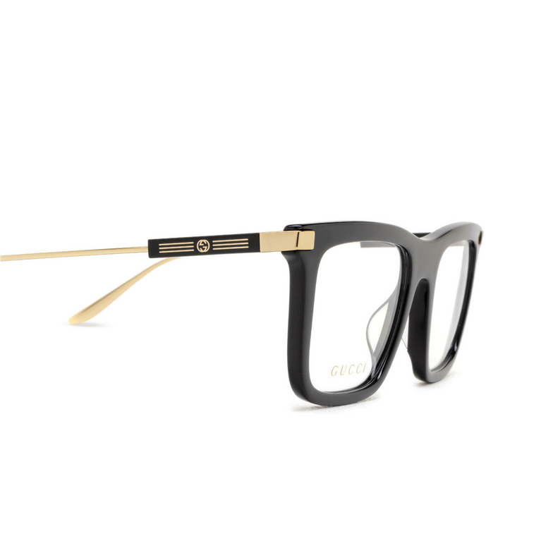 Gucci GG1438O Eyeglasses 001 black - 3/4