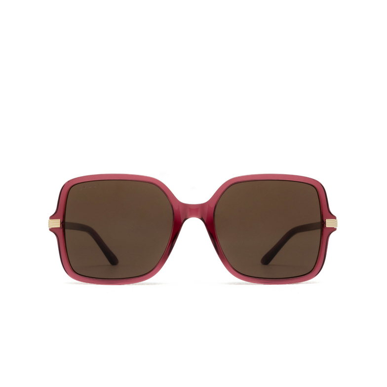 Gucci GG1449S Sunglasses 004 burgundy - 1/4