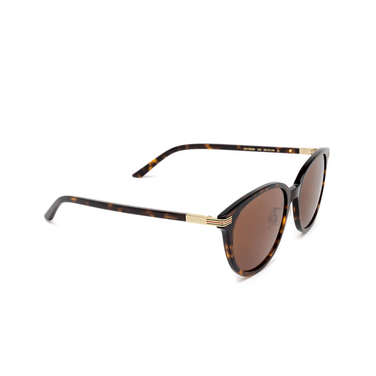 Gucci GG1452SK Sunglasses 002 havana - three-quarters view